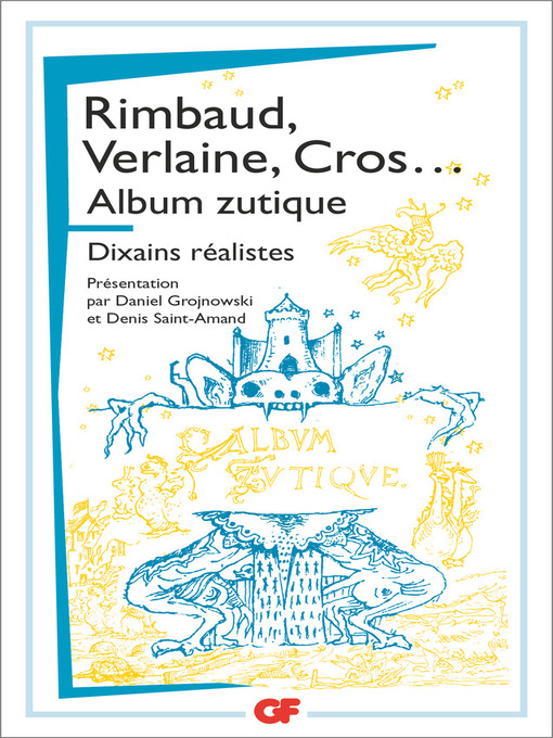 Cover image for Album zutique suivi de Dixains réalistes